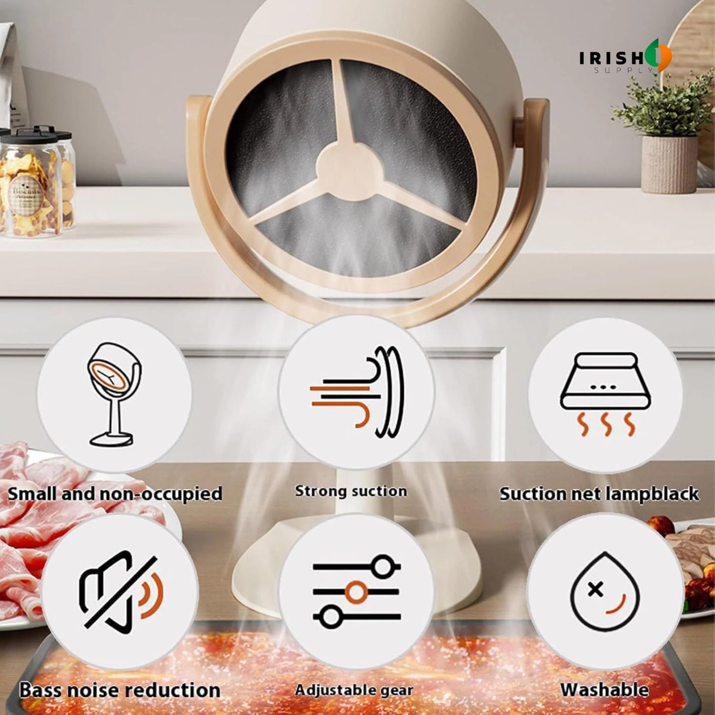 AIROVA USB-C Powered Air Purifier with Dual Suction Modes